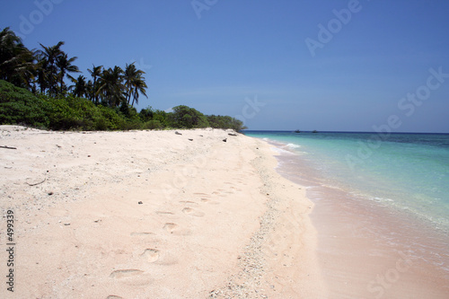 Obraz na płótnie desert island