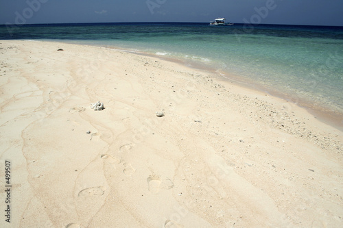 Obraz na płótnie beach curve