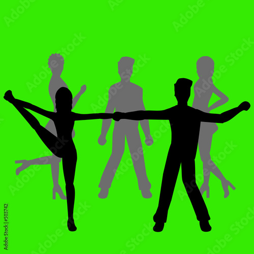 group of people - dancers