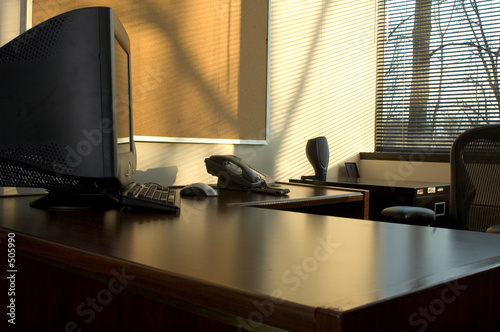 office by the window