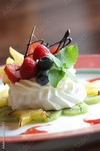 fruit meringue