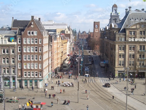Photography amsterdam city von oben