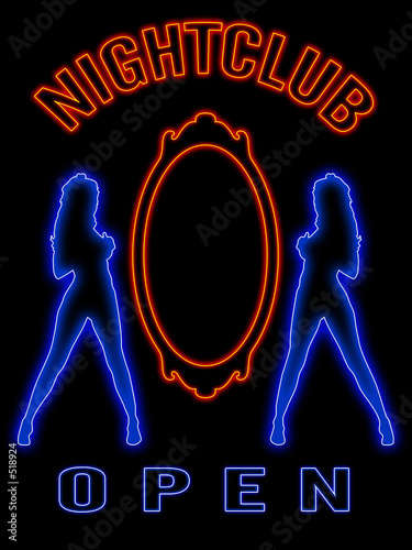 neon signs mix photo