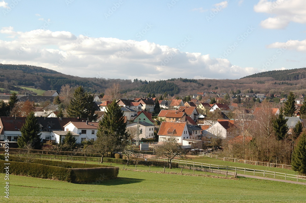 ausblick auf oberthal