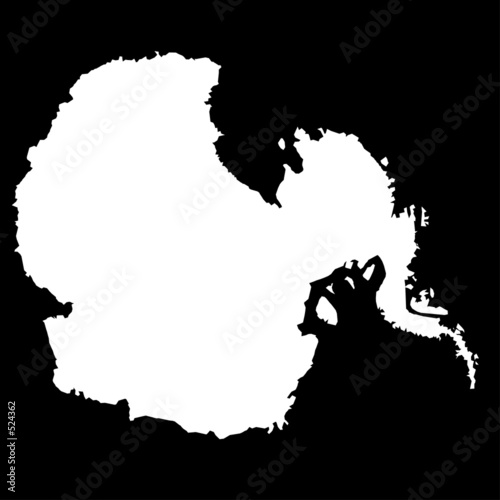 Canvas Print antarctica, antartic region, south pole