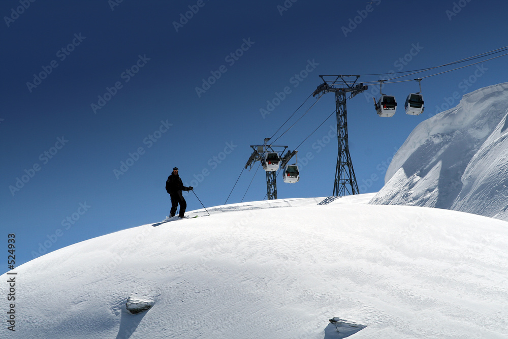 ski  hors pistes