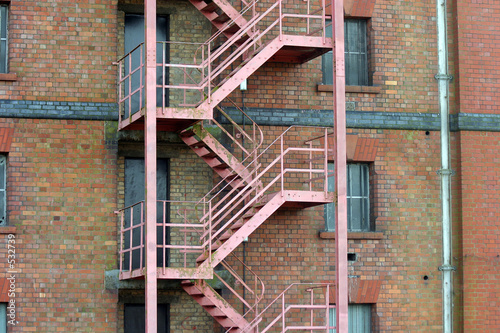 old fire escape