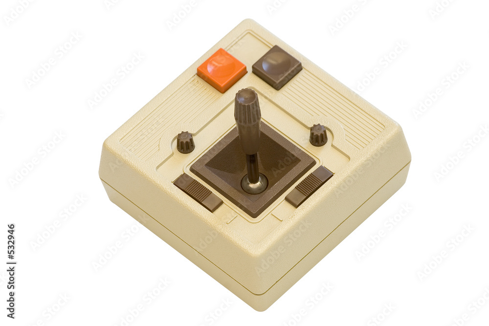 Photography retro gaming joystick