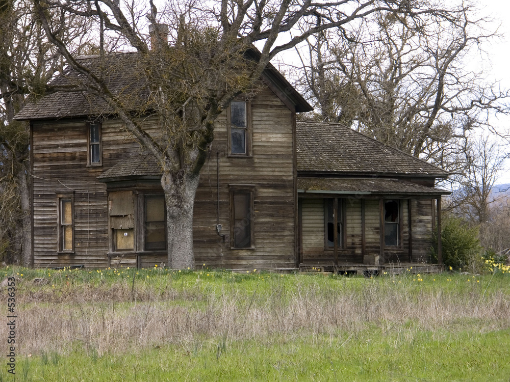 old run-down farm house old run-down farm house