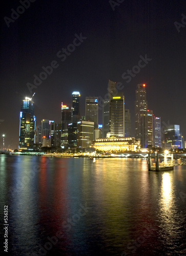 singapore at night © javarman