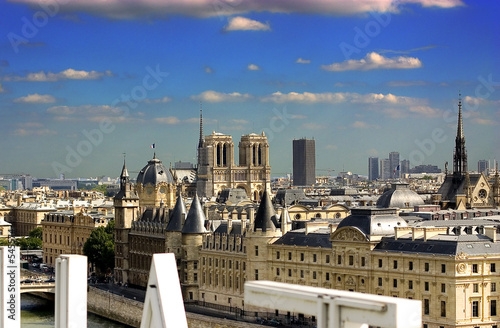 paris from rooftop #545574