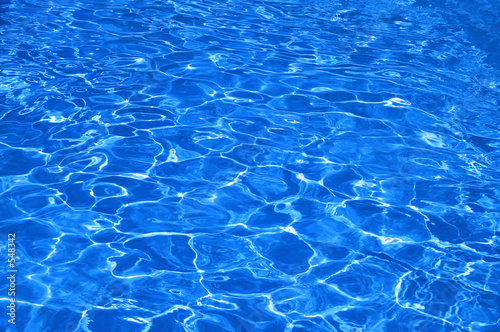 canvas print motiv - Kuzmaphoto : pure blue water in pool