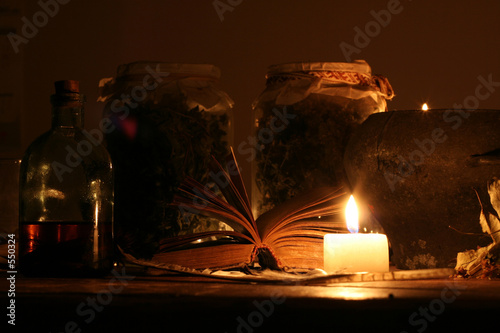 mystical scene