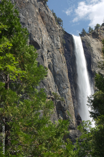 waterfall in yosemite