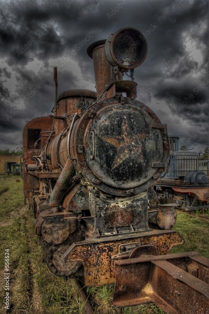 rust locomotive