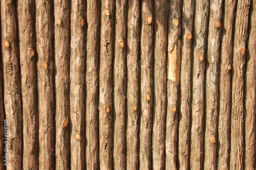 false wooden wall
