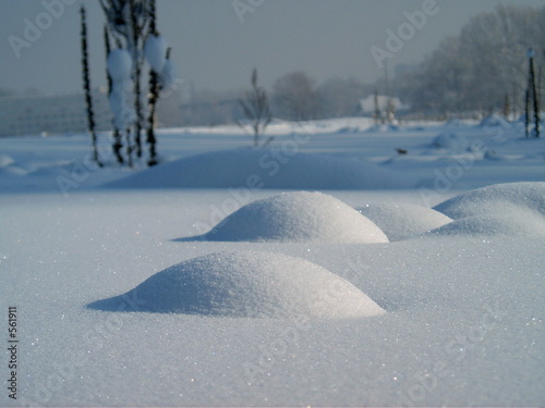 snow semispheres © Anton Chernenko