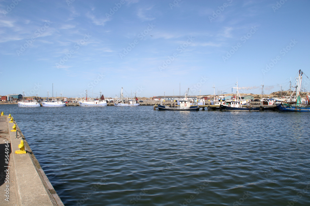 fischereihafen hvide sande in dänemark