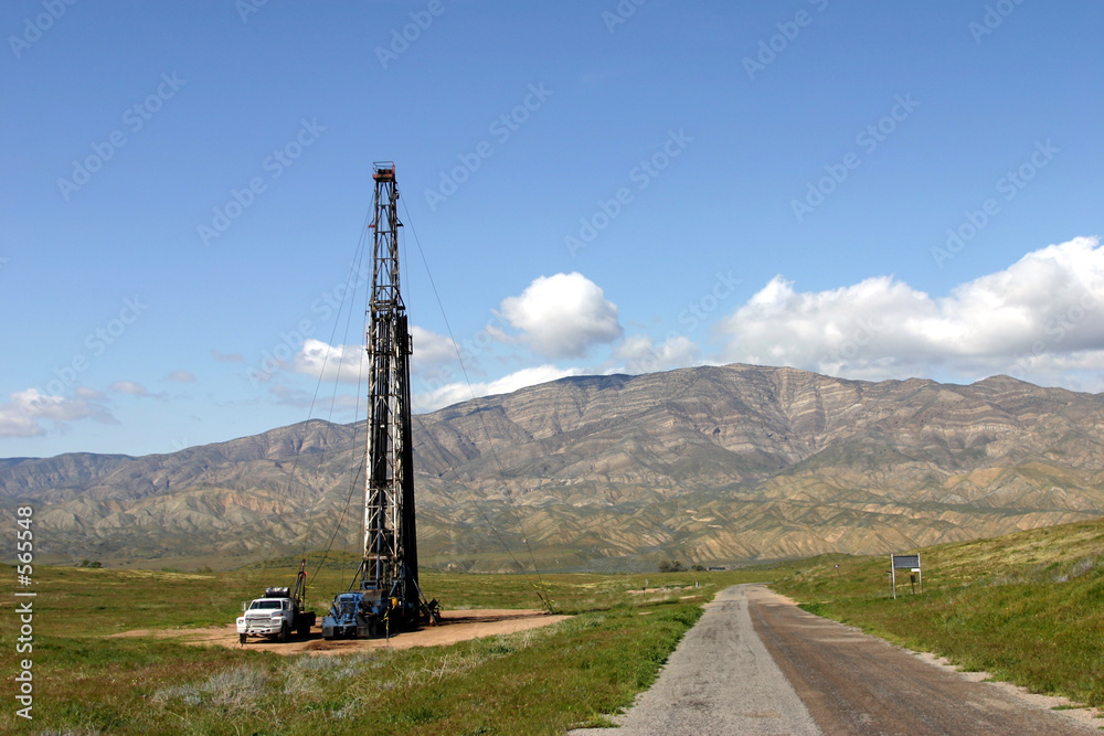 Fotografie oil rig