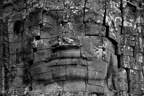 face on the gatehouse