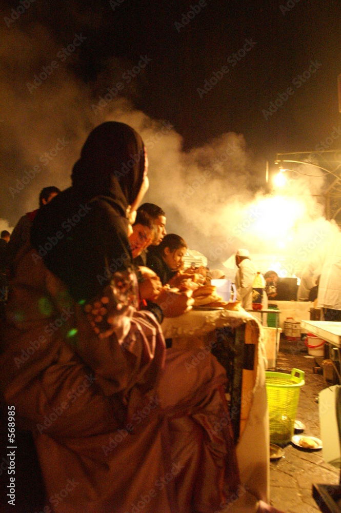 Fotografie le restaurant en plein-air