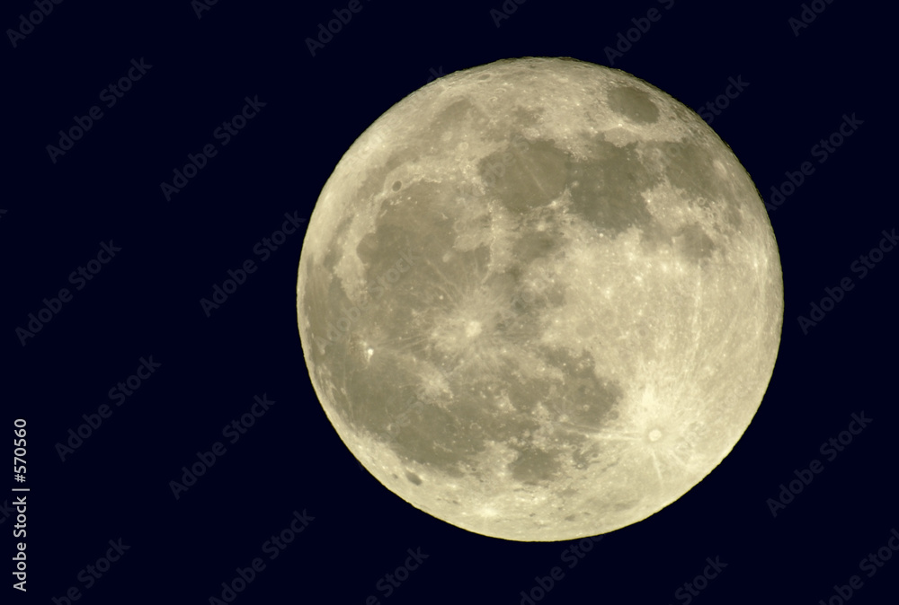 Naklejka premium 2400mm true full moon