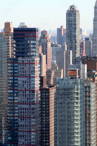 Photography stack of appartment buildings
