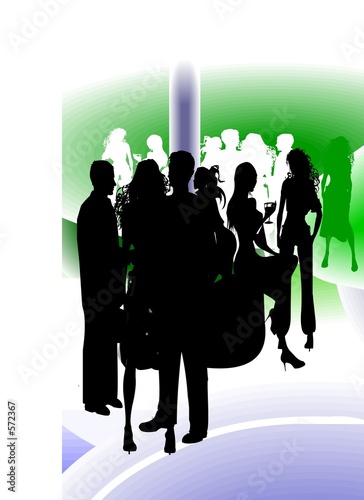 party time silhouette