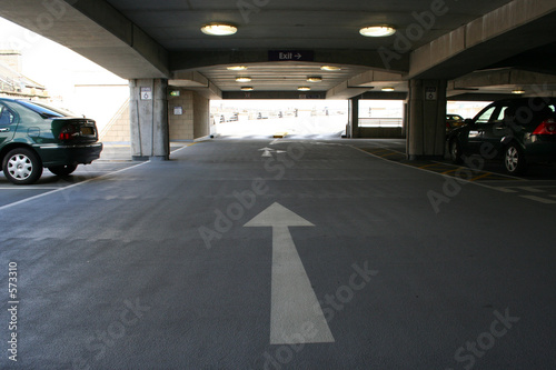 inside a multi storey car park © Stephen Finn