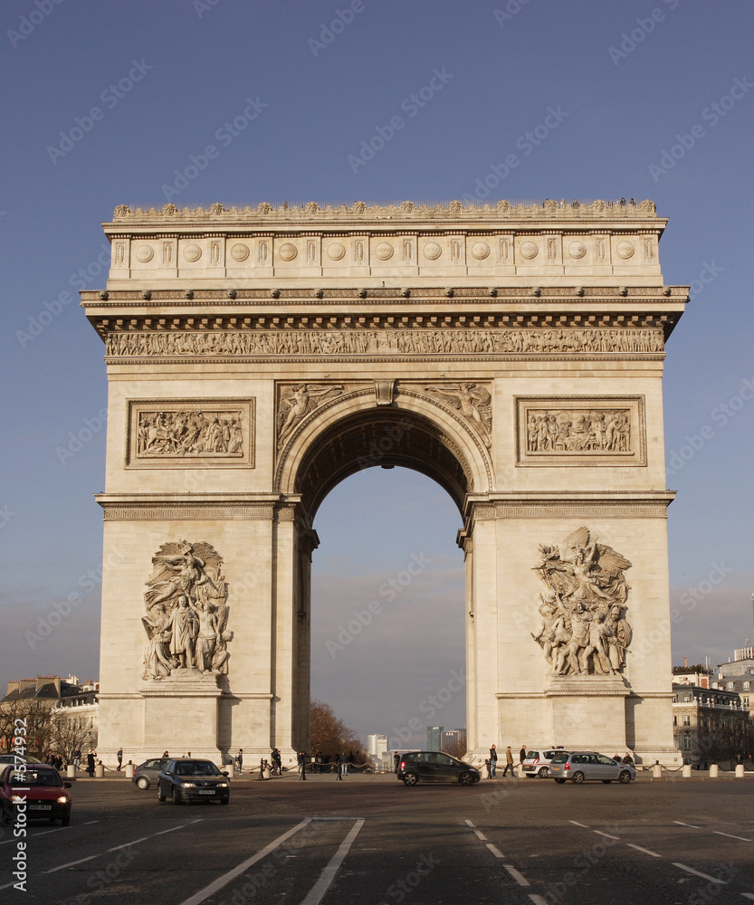 paris, arc de triomphe