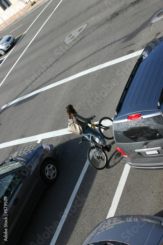 waiting at light