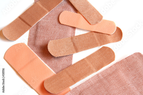 Pile of bandages Fototapete