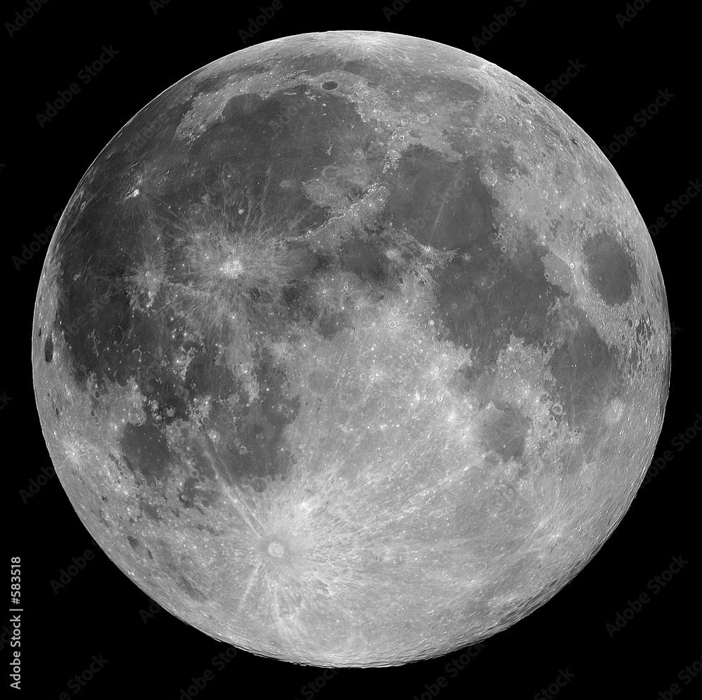 Obraz premium pełnia księżyca