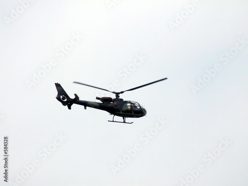 Fototapeta Naklejka Na Ścianę i Meble -  helicopter flying away