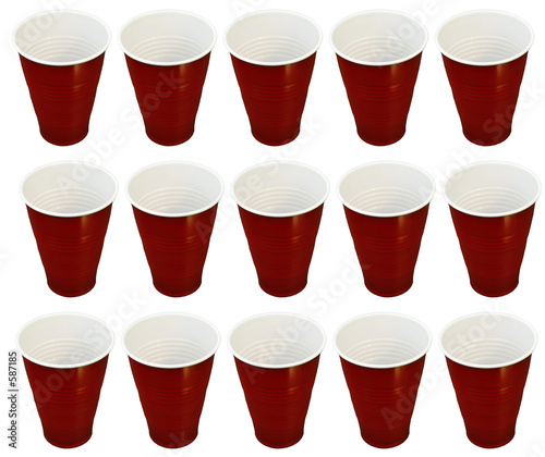 plastic cups