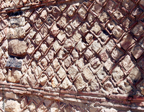 braided rock wall