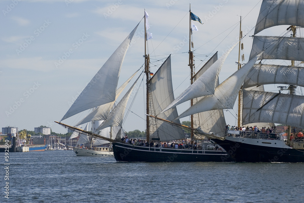 segelschiffe in kiel