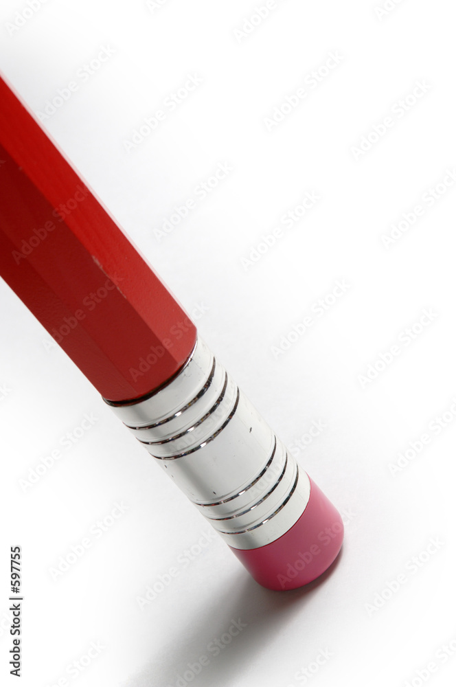 red pencil Stock Photo | Adobe Stock