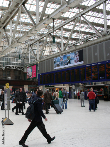 railway station interior