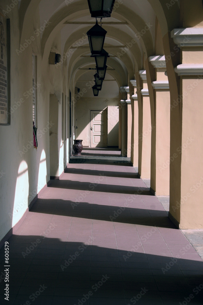 the arcade of vilnius university courtyard the arcade of vilnius university courtyard