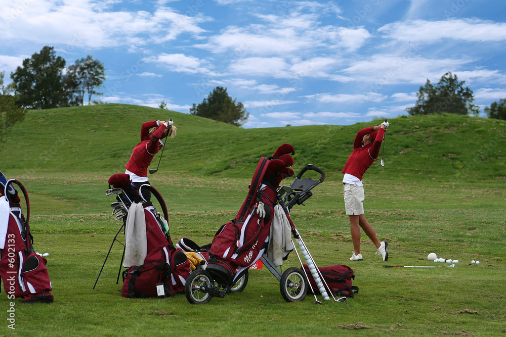 Obraz premium school golf team