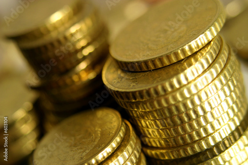 golden coins photo