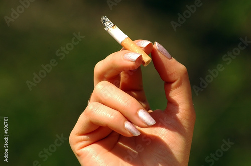 girl smoking
