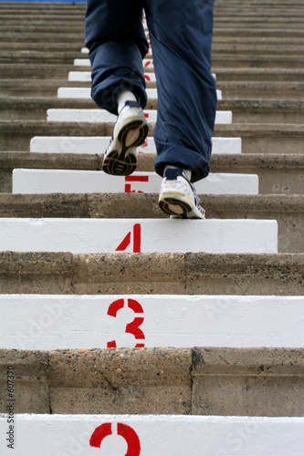 climbing the stairs photo