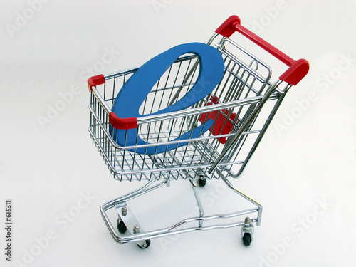 e-commerce shopping cart (side view) 2