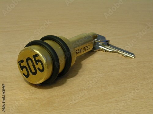 hotel room key