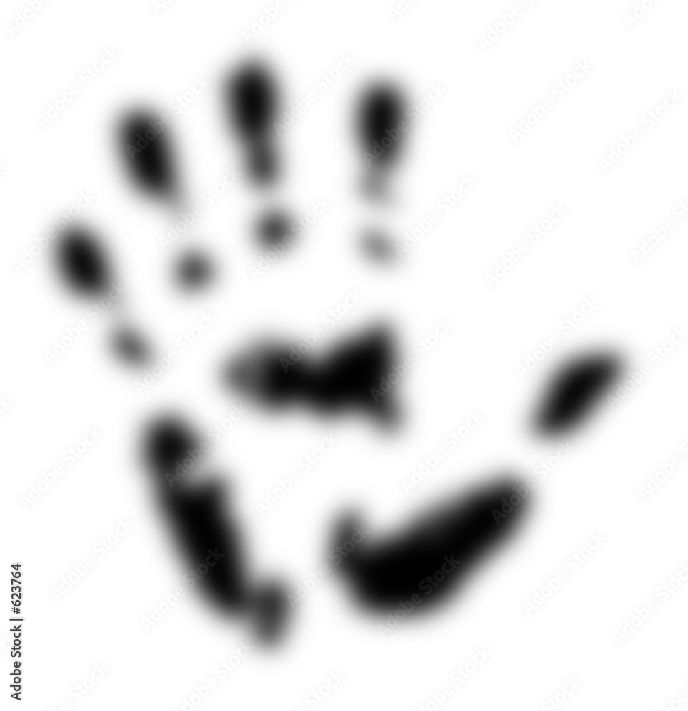 hand print hand print