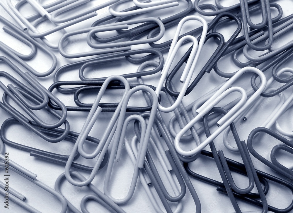 mono chrome paper-clips mono chrome paper-clips