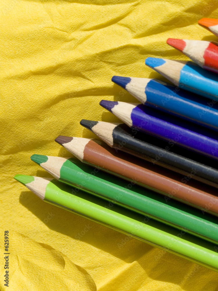Fototapeta premium colored pencils