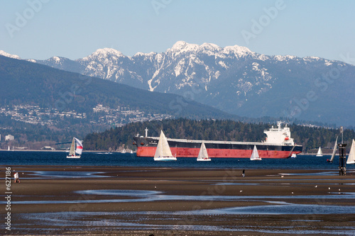 low tide